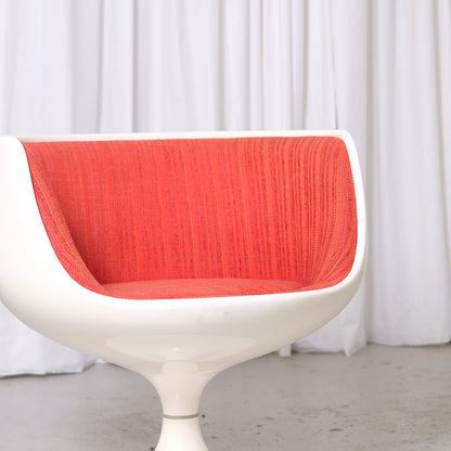 Vintage Eero Aarnio Cognac Lounge Chair for Asko