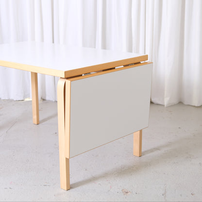 Artek Large Drop Leaf Table by Alvar Aalto