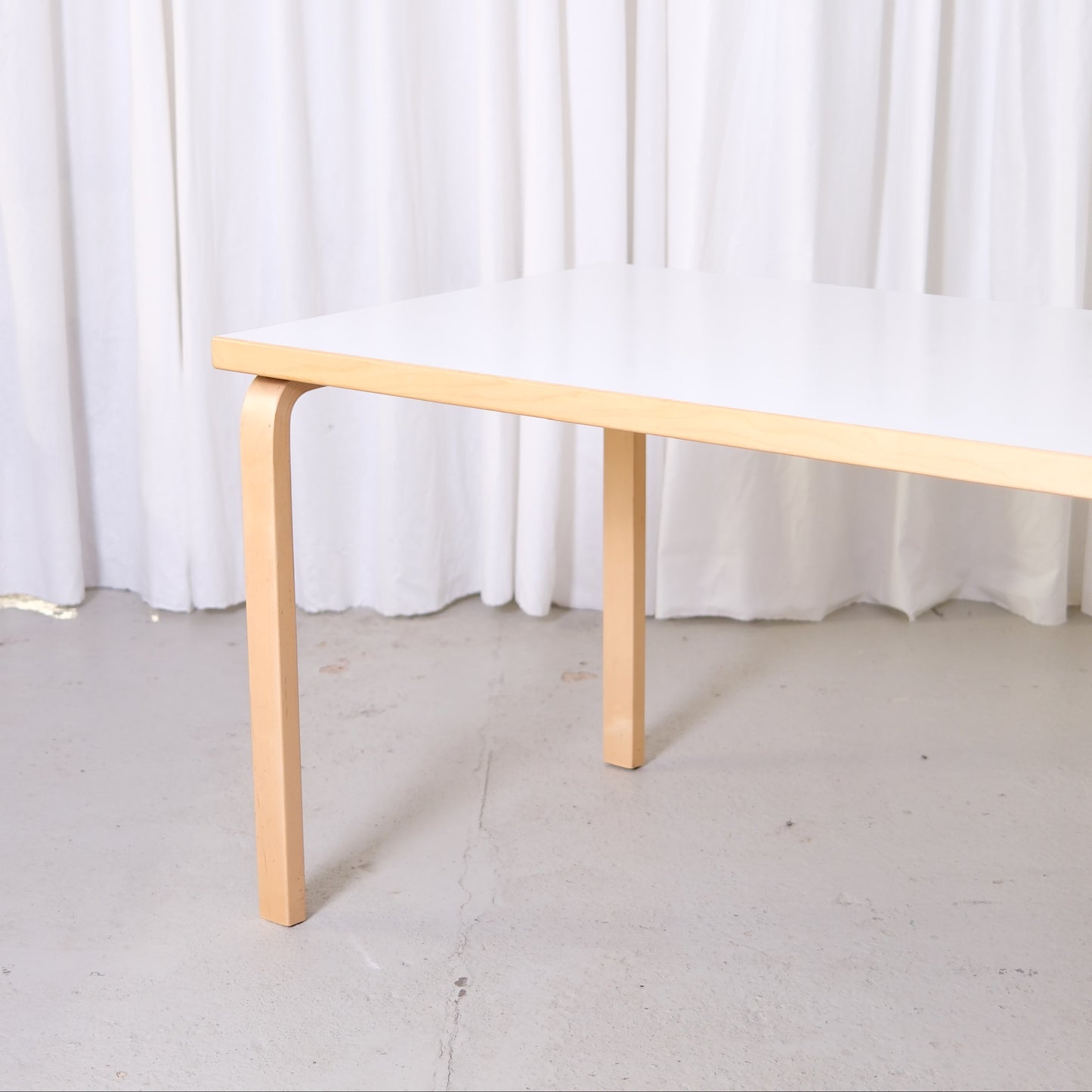 Artek Large Drop Leaf Table by Alvar Aalto