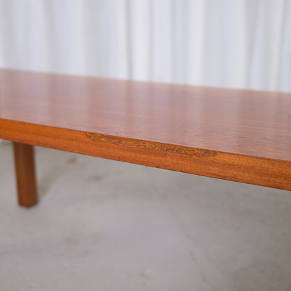 Vintage Japandi Style Teak Coffee Table