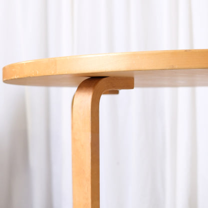 Artek 90A Round Table by Alvar Aalto