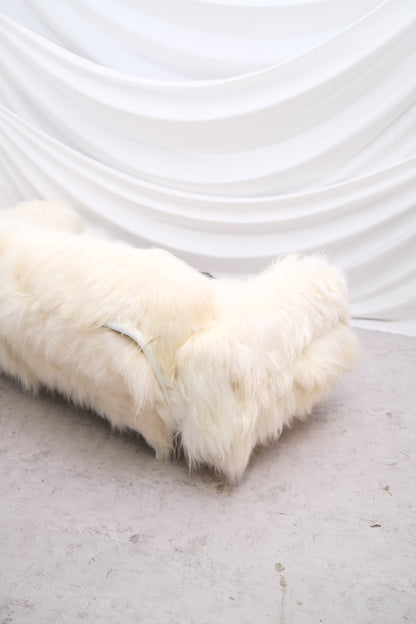 Vintage Sheepskin 3-Seater Sofa