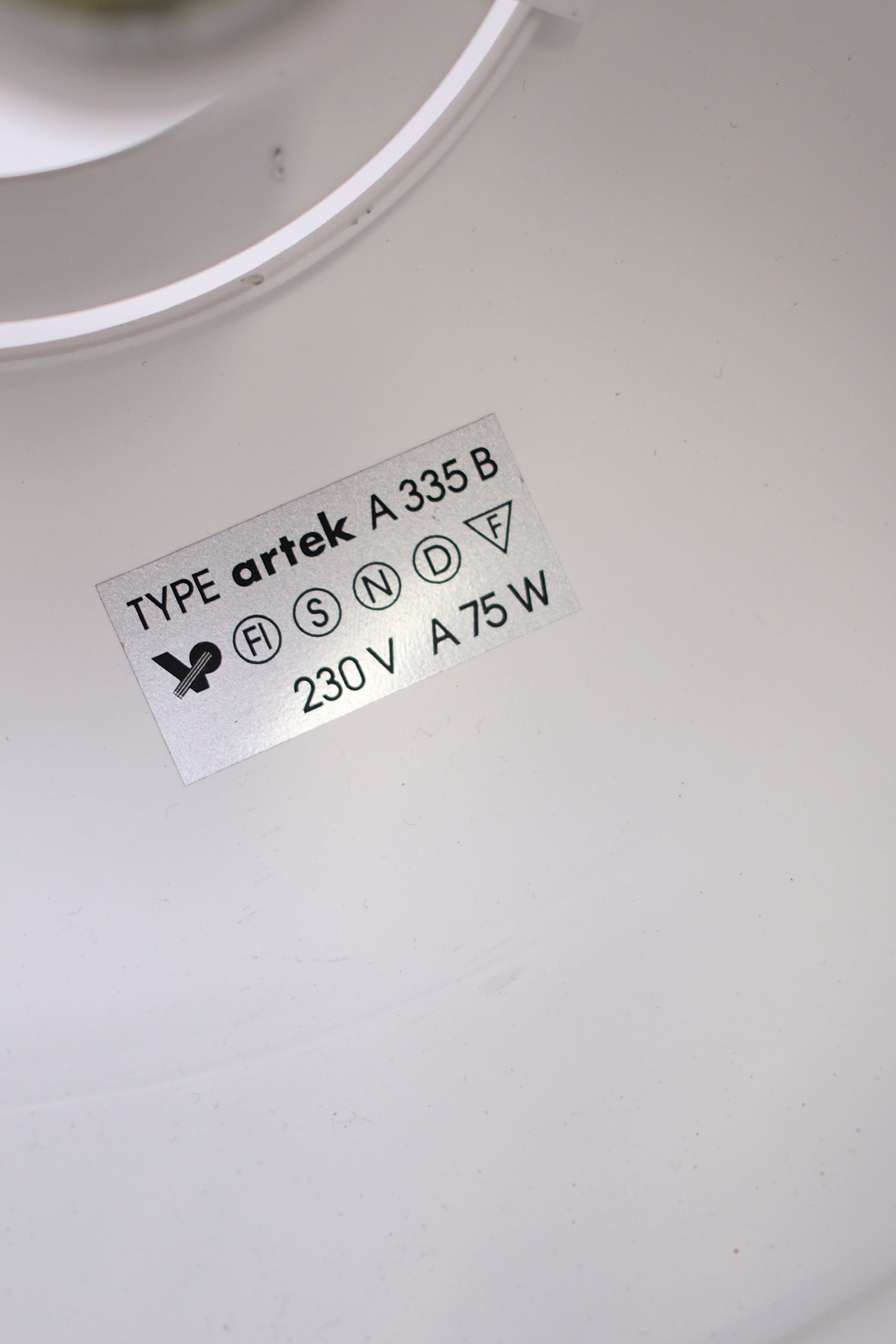 Alvar Aalto A335B lamp, manufactured by Valaisinpaja - Pino Interiors