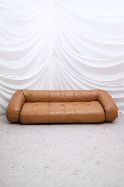 Anfibio Sofa Bed 3-seater by Alessandro Becchi for Giovannetti, 1970s