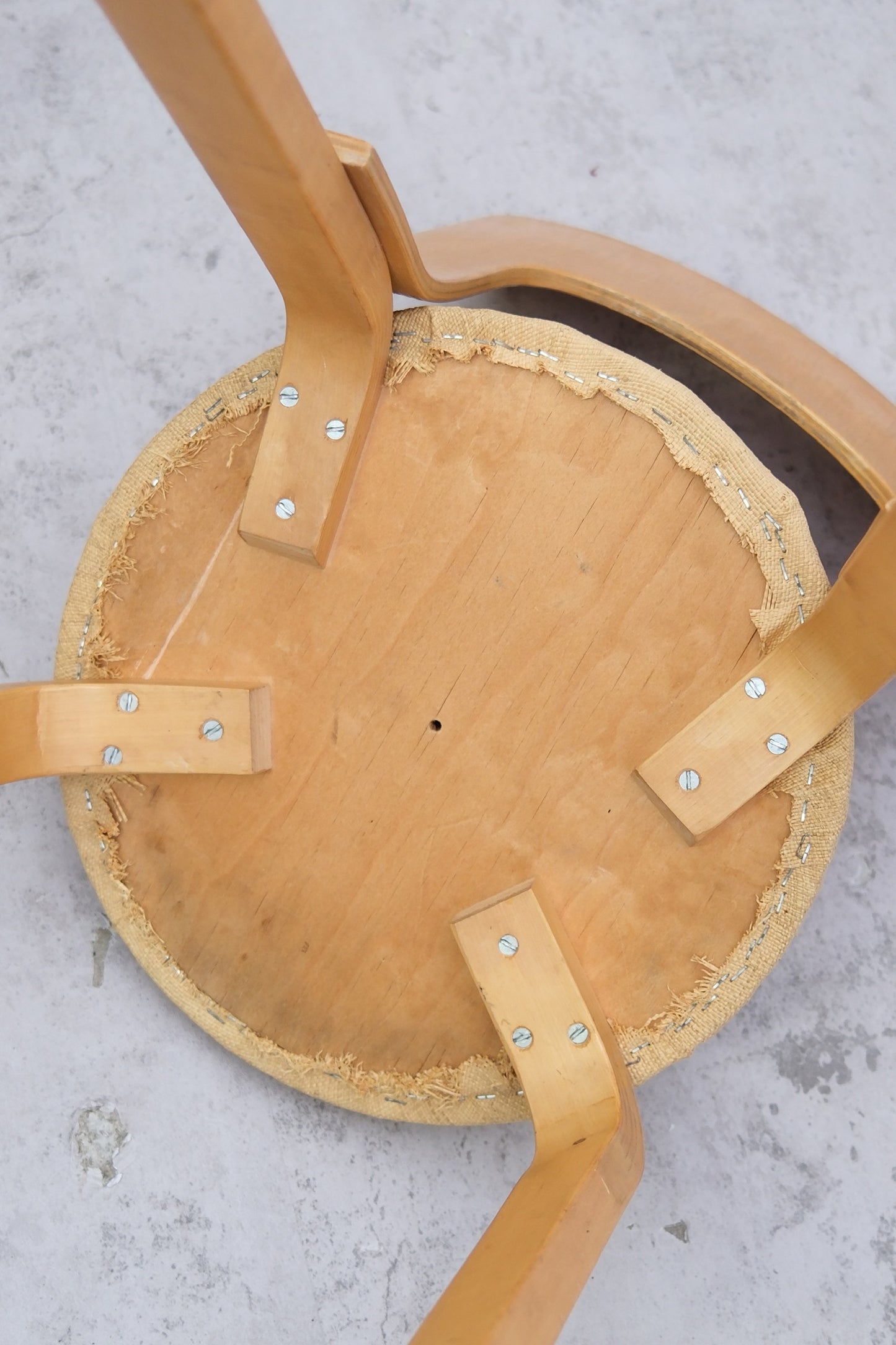 Artek Model 66 Chairs with Reed Upholstery – Alvar Aalto