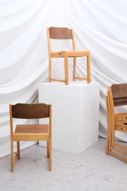 Stackable Chairs by Herman Seeck