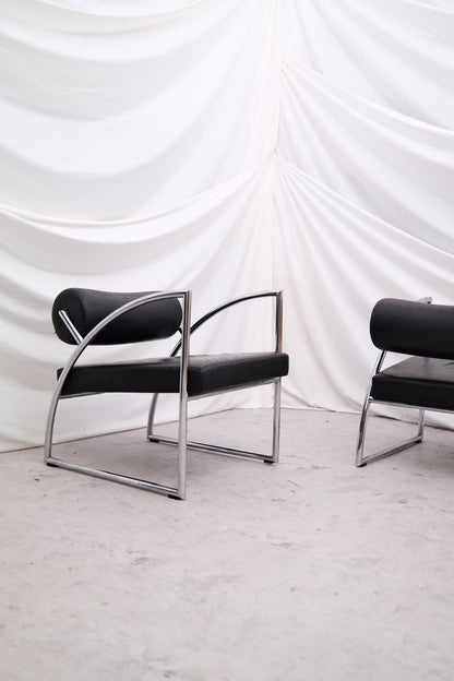 Danish Modern Lounge Chairs by Torben Skov (2 available)