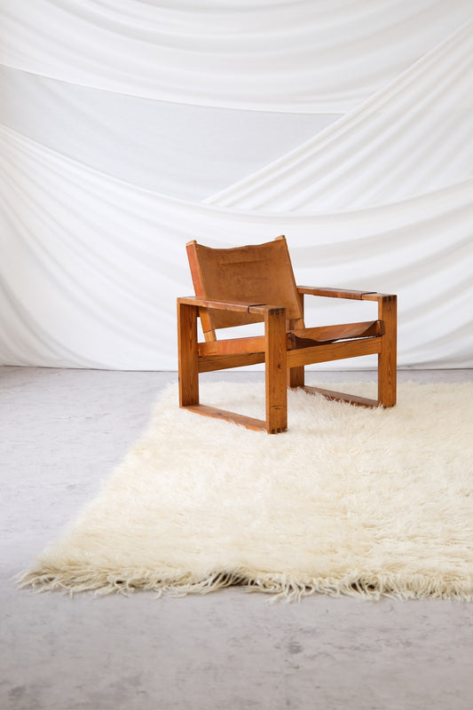 Vintage Sheep Wool Carpet