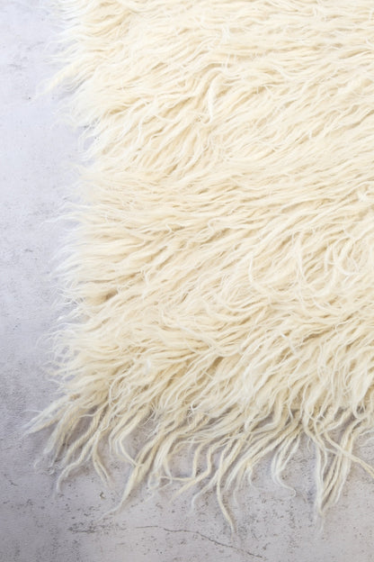 Vintage Sheep Wool Carpet