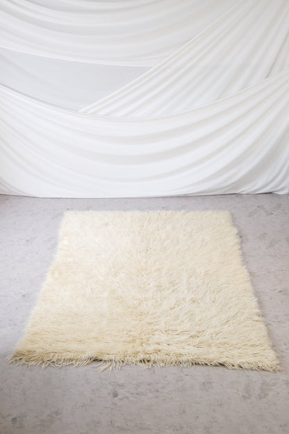 Vintage Sheep Wool Carpet