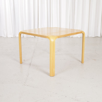 Artek Alvar Aalto X800C fan-leg coffee table, full view