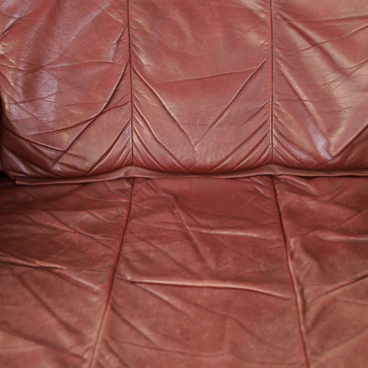Mattias Ingman Pinus armchair in reddish-brown leather and pine, original photograph 2635