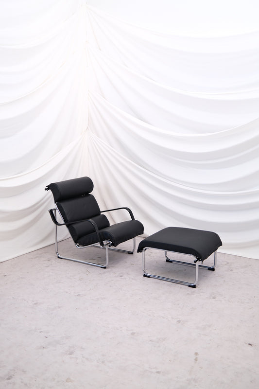 Yrjö Kukkapuro Remmi Armchair & Ottoman - Pino Interiors