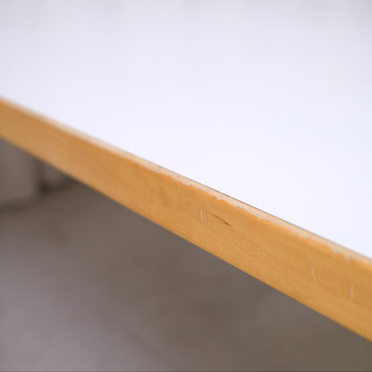Alvar Aalto Artek 83 Table in White Laminate