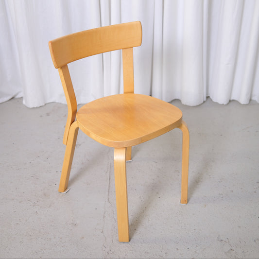 Alvar Aalto Artek 69 Birch Chairs