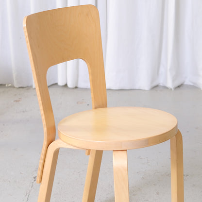 Artek Chair 66 by Alvar Aalto in Birch