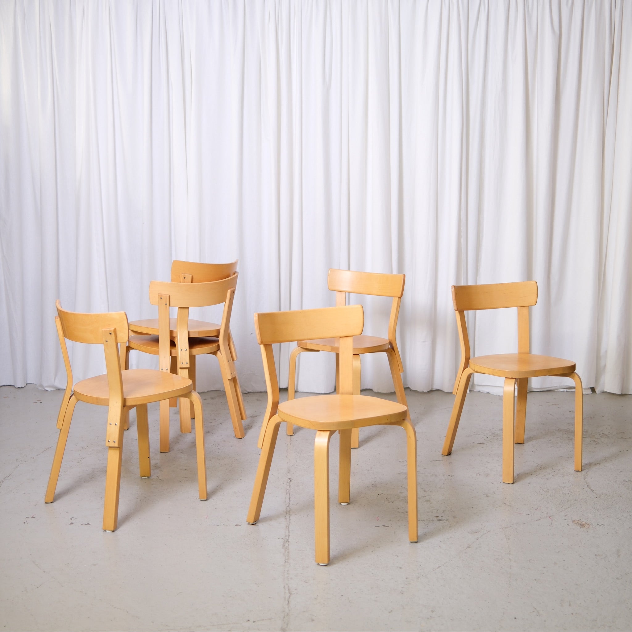Alvar Aalto Artek 69 Birch Chairs – Pino Interiors