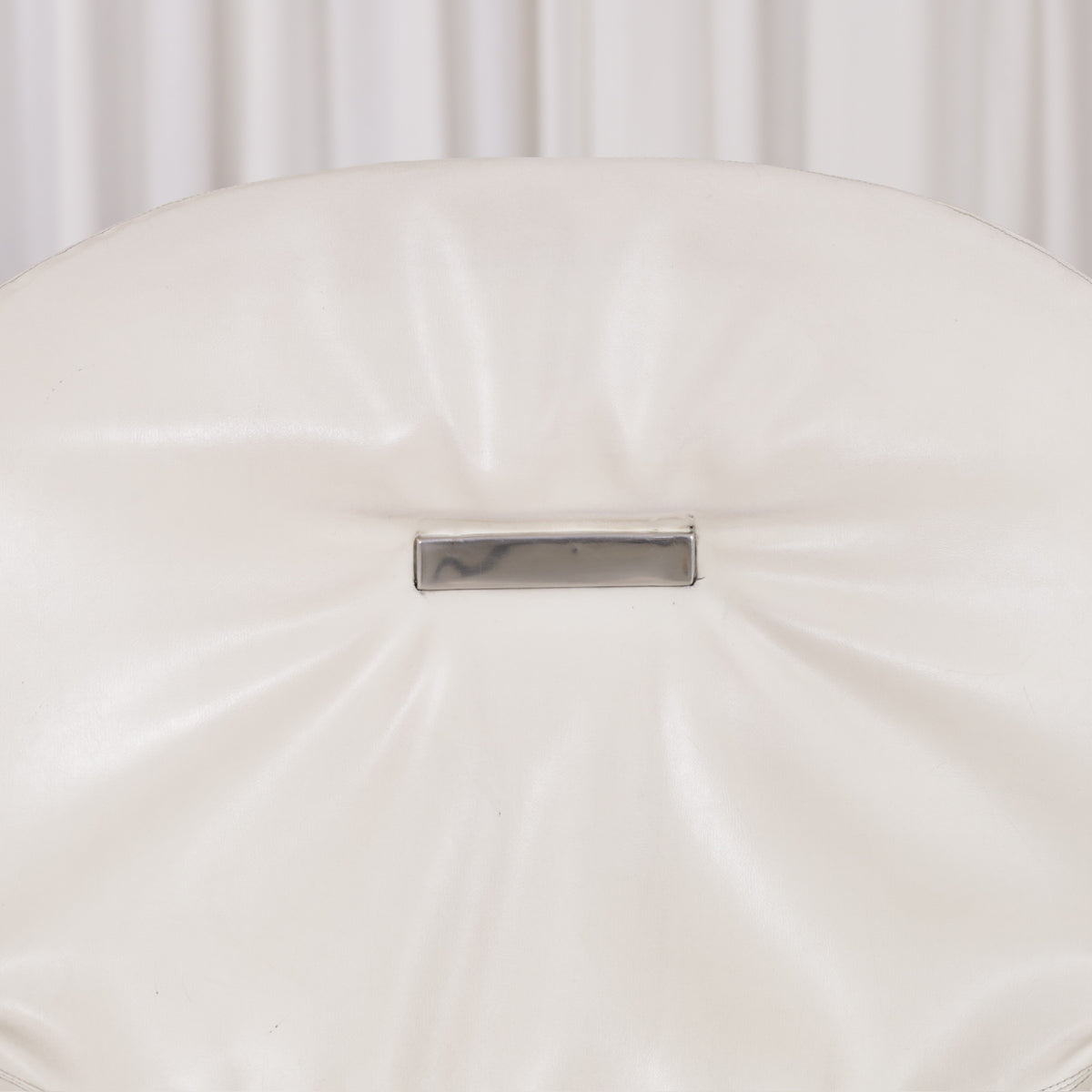 Gastone Rinaldi – Chrome and white leather detail