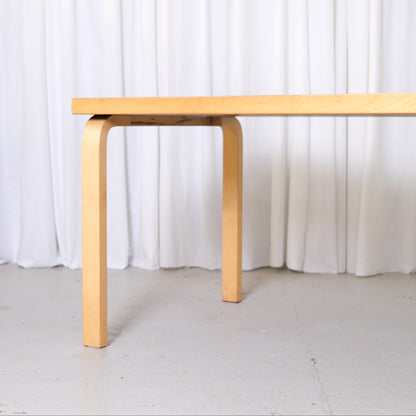 Artek 82A Table in White Laminate by Alvar Aalto