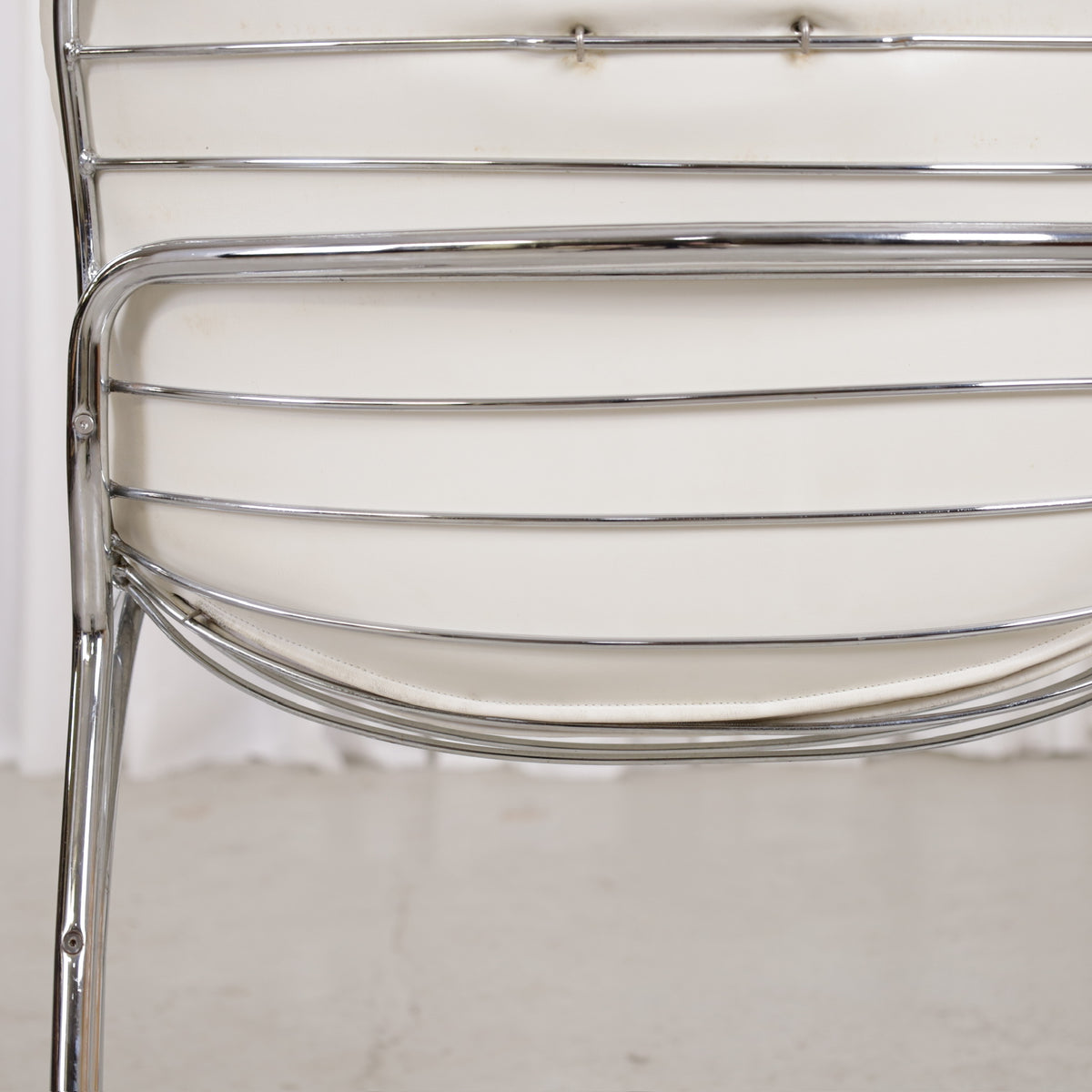 Gastone Rinaldi – Chrome rear frame detail