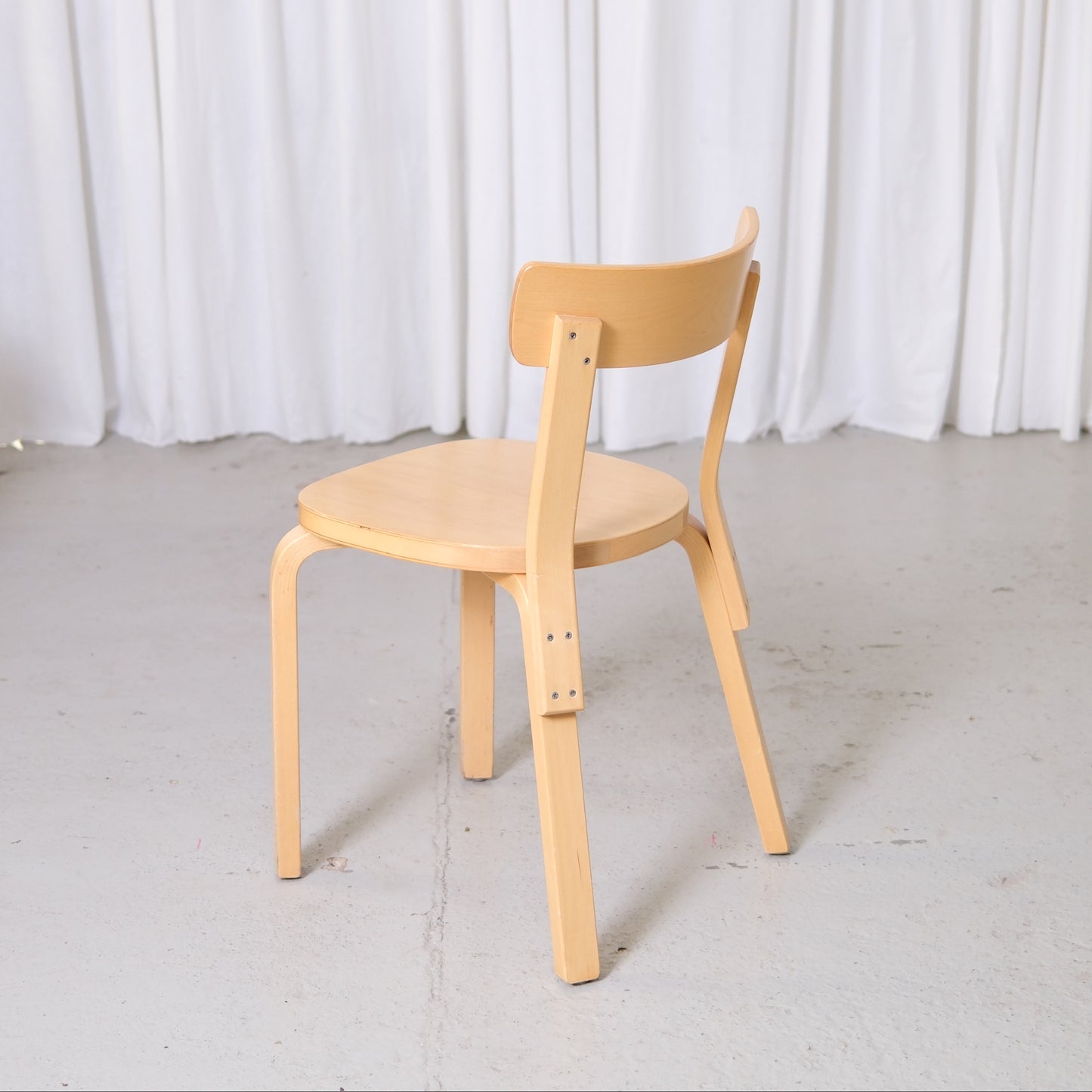 Alvar Aalto Artek 69 Chairs in Birch