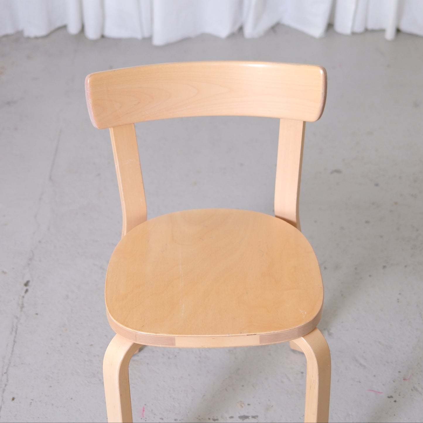 Alvar Aalto Artek 69 Chairs in Birch