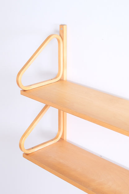 Alvar Aalto Wall Shelf 112B 2-Part