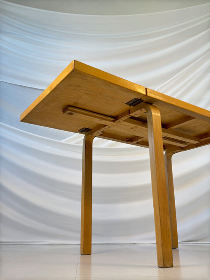 Artek DL82 드롭리프 테이블 OY HUONEKALU- JA RAKENNUSTYTEHDAS AB, 1950/1960S