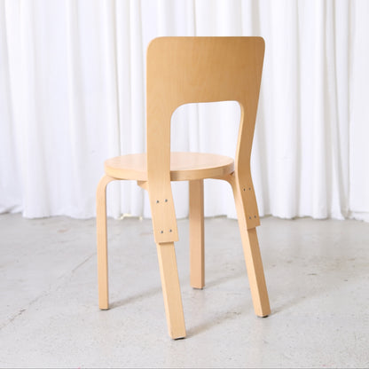 Alvar Aalto Chair 66 in Birch by Artek