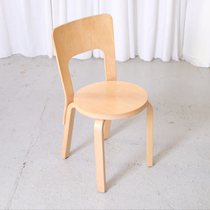Alvar Aalto Chair 66 in Birch by Artek
