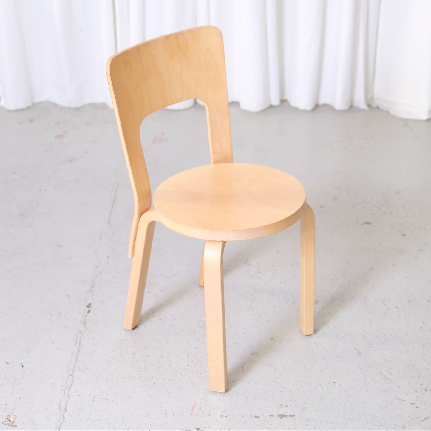 Alvar Aalto Chair 66 in Birch by Artek