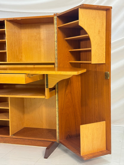 1950s Compact Home Office Desk, Teak