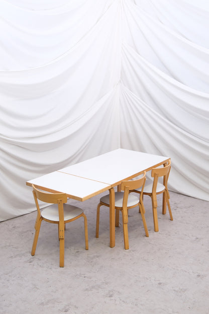 Artek Large Drop Leaf Table by Alvar Aalto