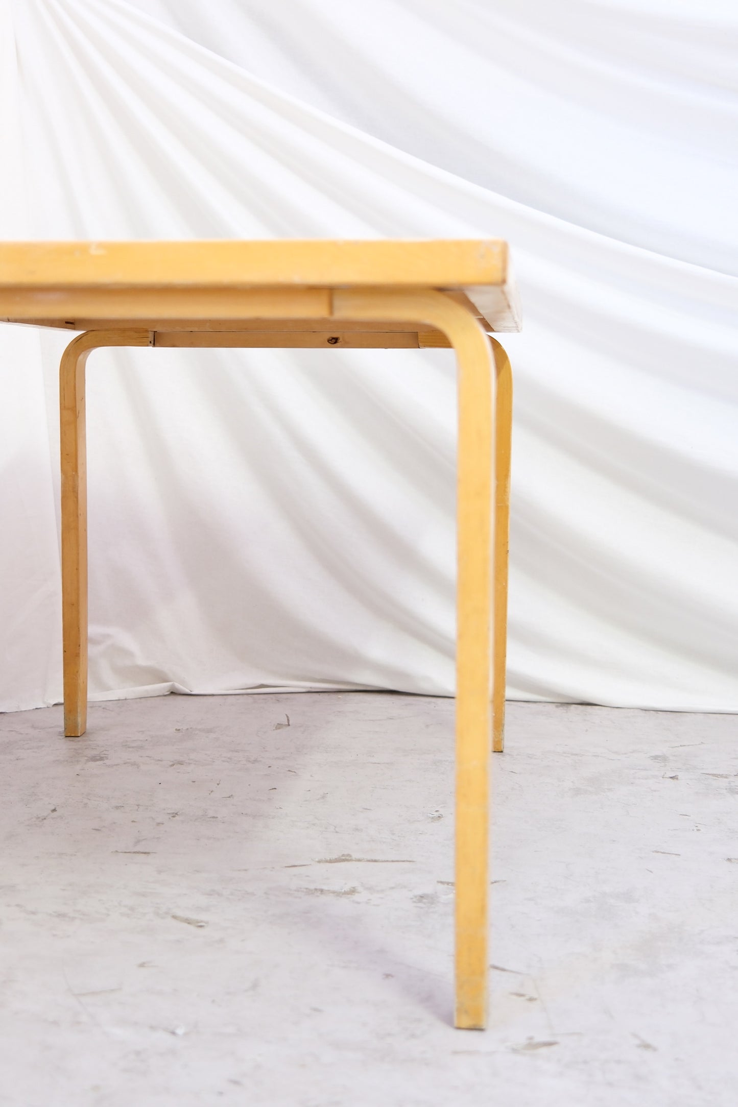 Artek 81B table, light yellow laminate (2 available)