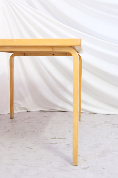 Artek 81B table, light yellow laminate (2 available)