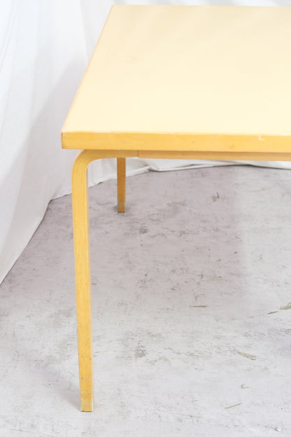 Artek 81B table, light yellow laminate (2 available)