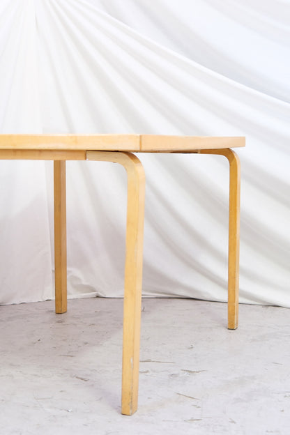 Artek 81B table, light yellow laminate (2 available)