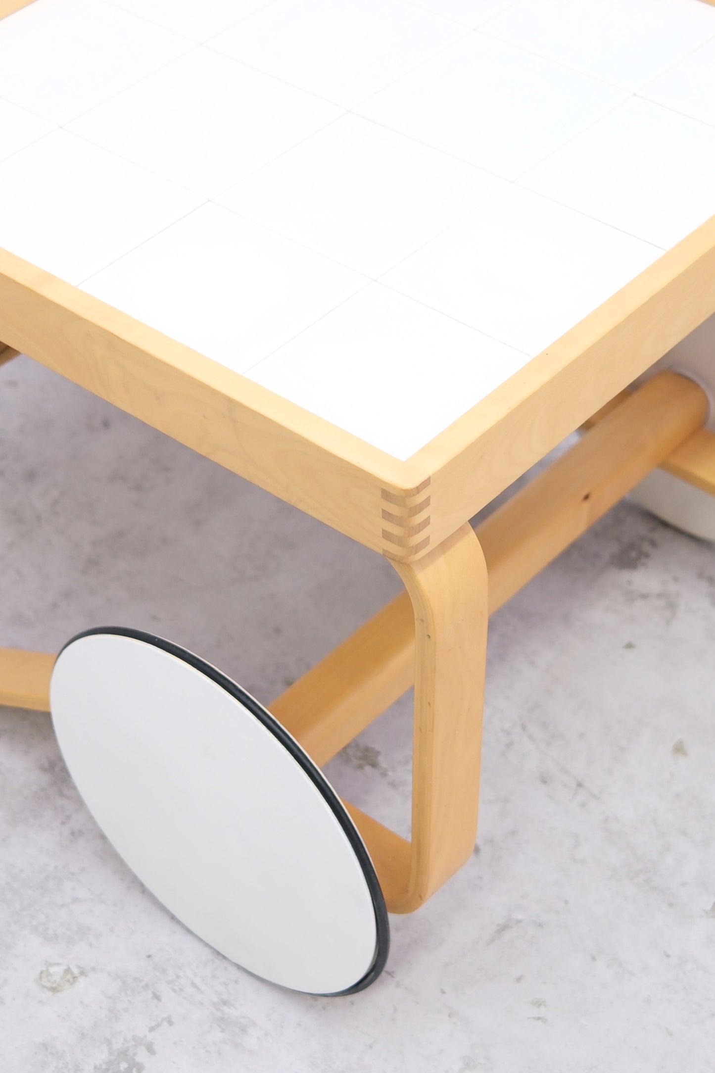 Alvar Aalto Artek 900 Serving Trolley - White
