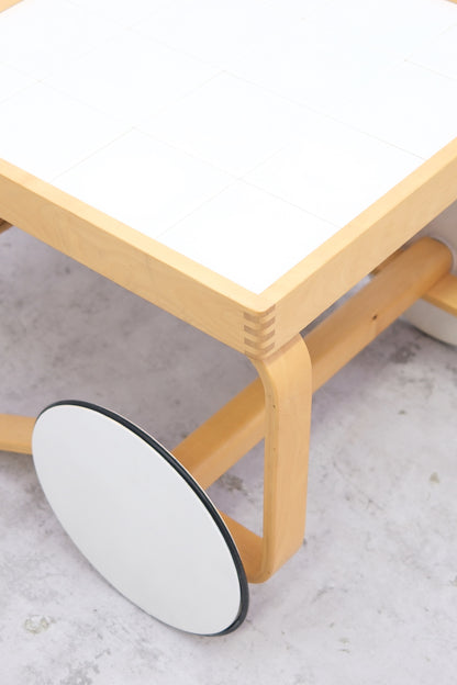 Alvar Aalto Artek 900 Serving Trolley - White