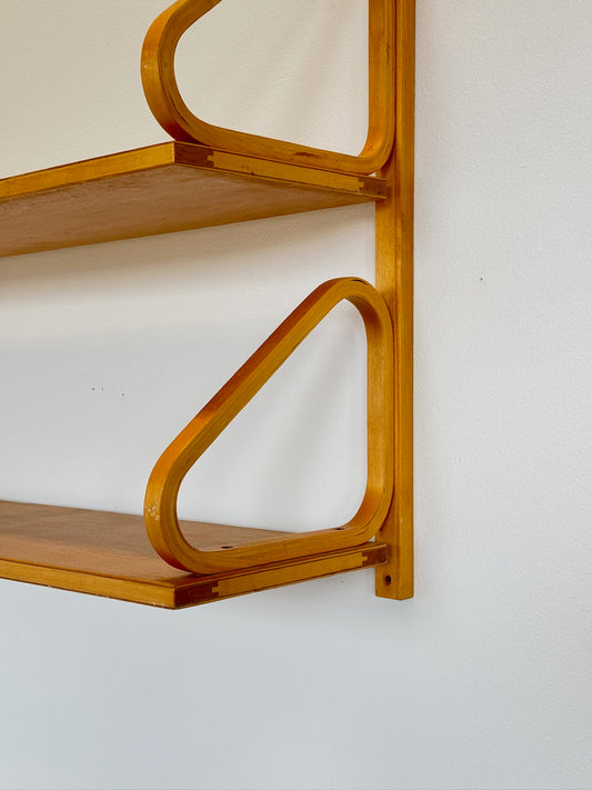 Alvar Aalto Wall Shelf 112B 2-Part