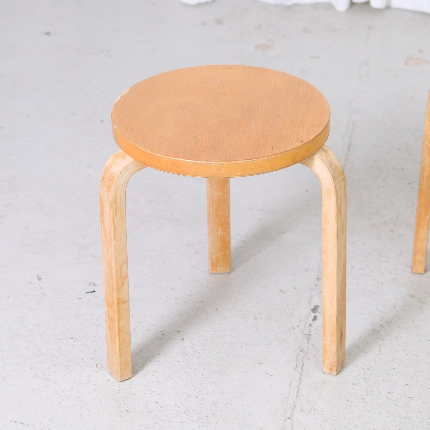 Artek Finger Joint Stool, 1950s