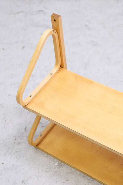 Alvar Aalto Wall Shelf 112B 2-Part