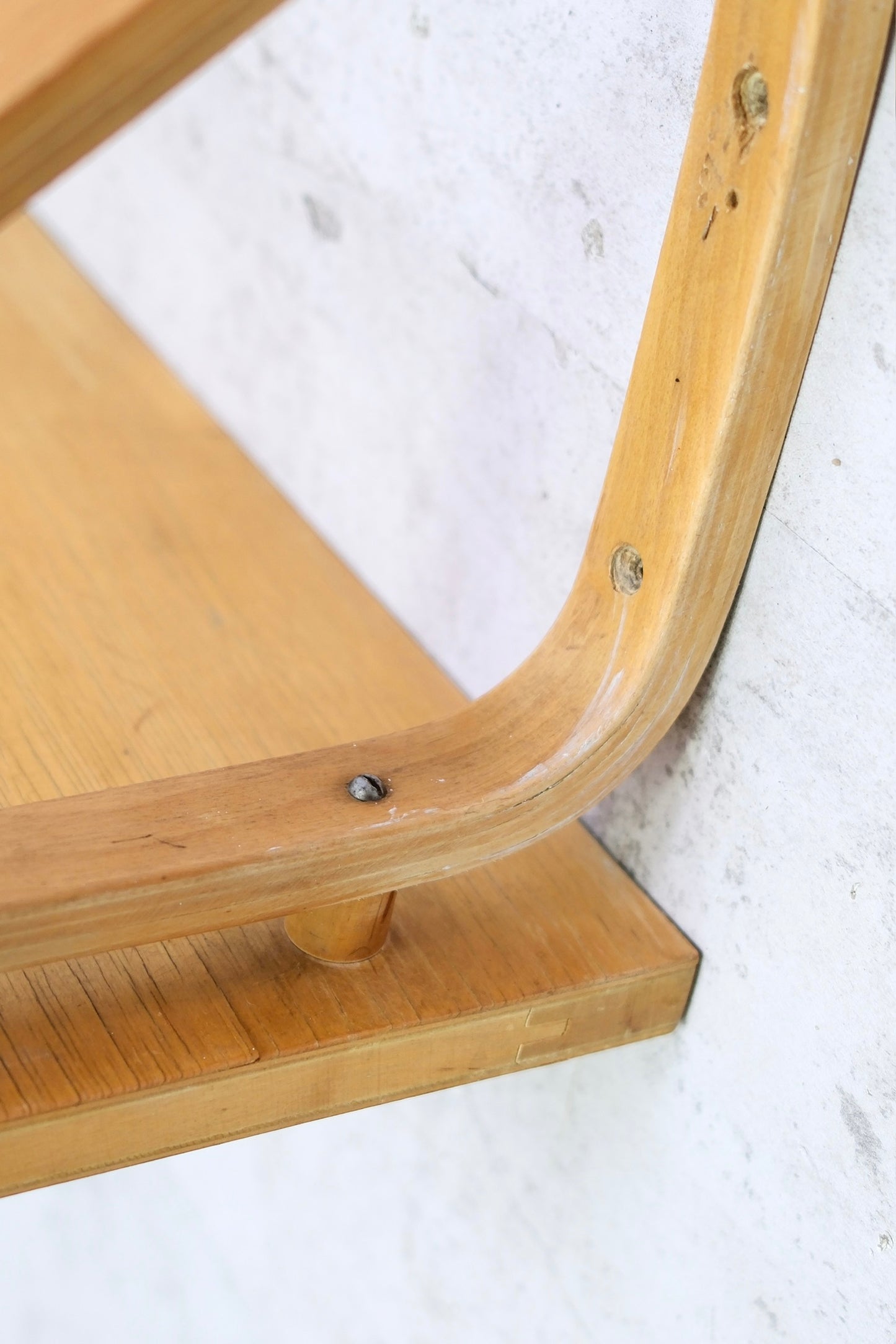Rare Artek Wall Shelf by Alvar Aalto 1940s