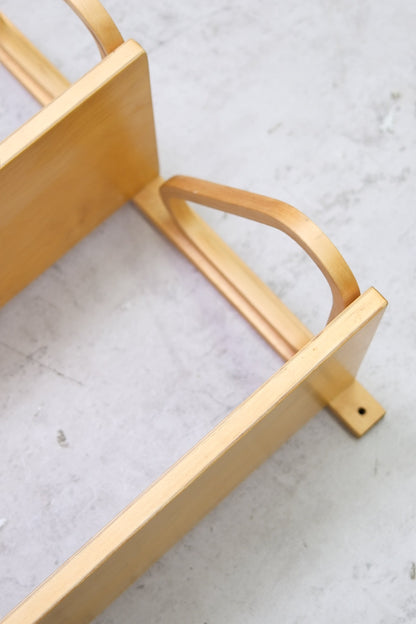 Alvar Aalto Wall Shelf 112B 2-Part