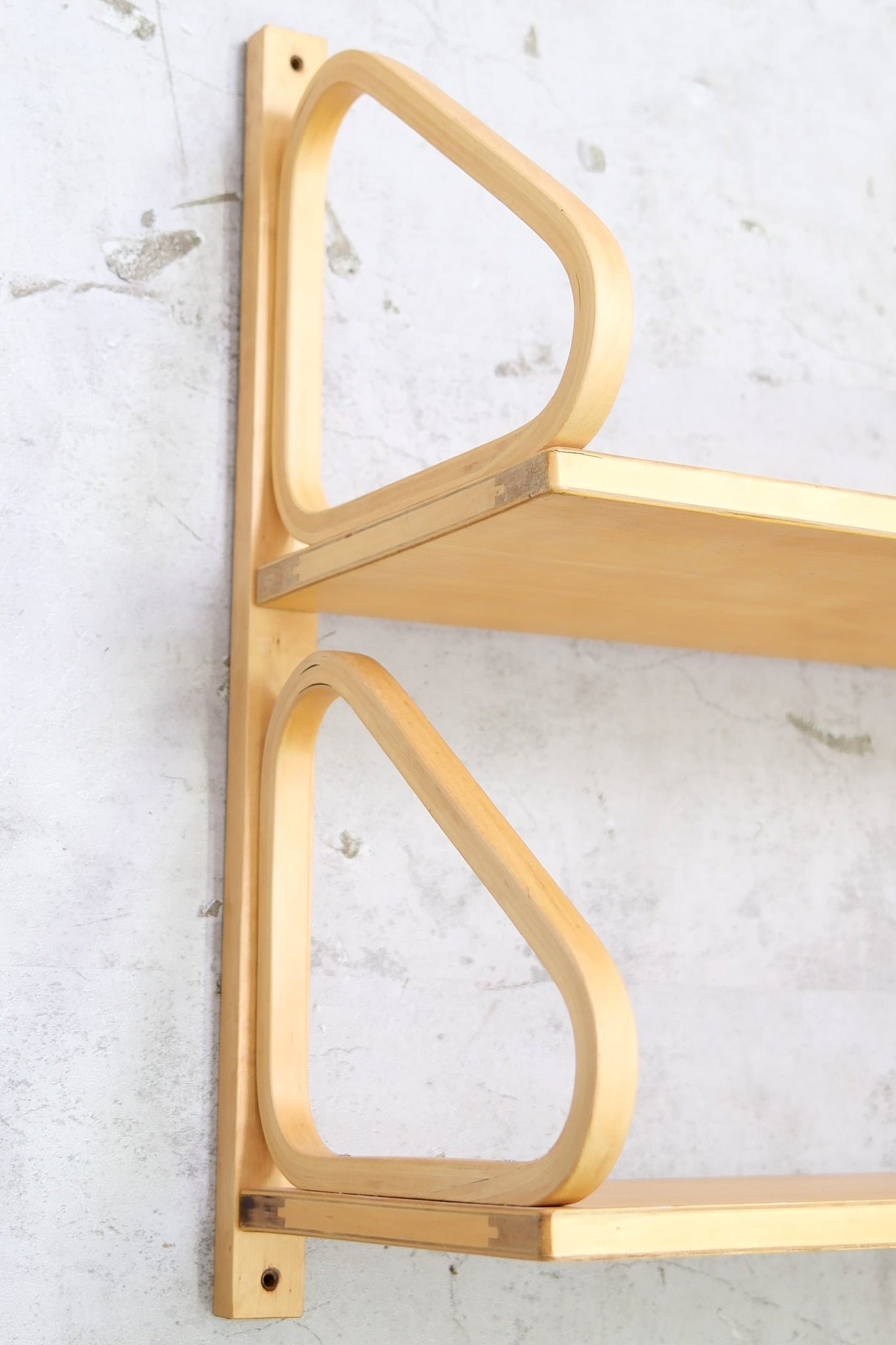 Alvar Aalto Wall Shelf 112B 2-Part
