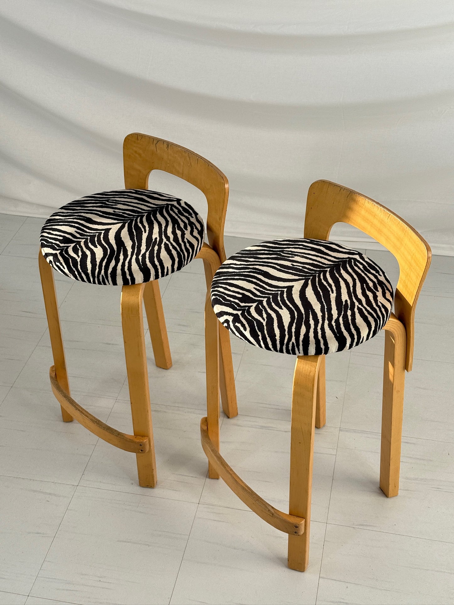 Artek용 Alvar Aalto K65 스툴