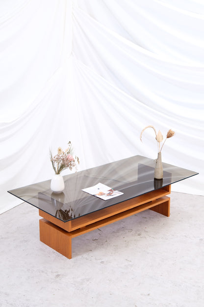 Vintage Teak Coffee Table - Haimi, 1970s