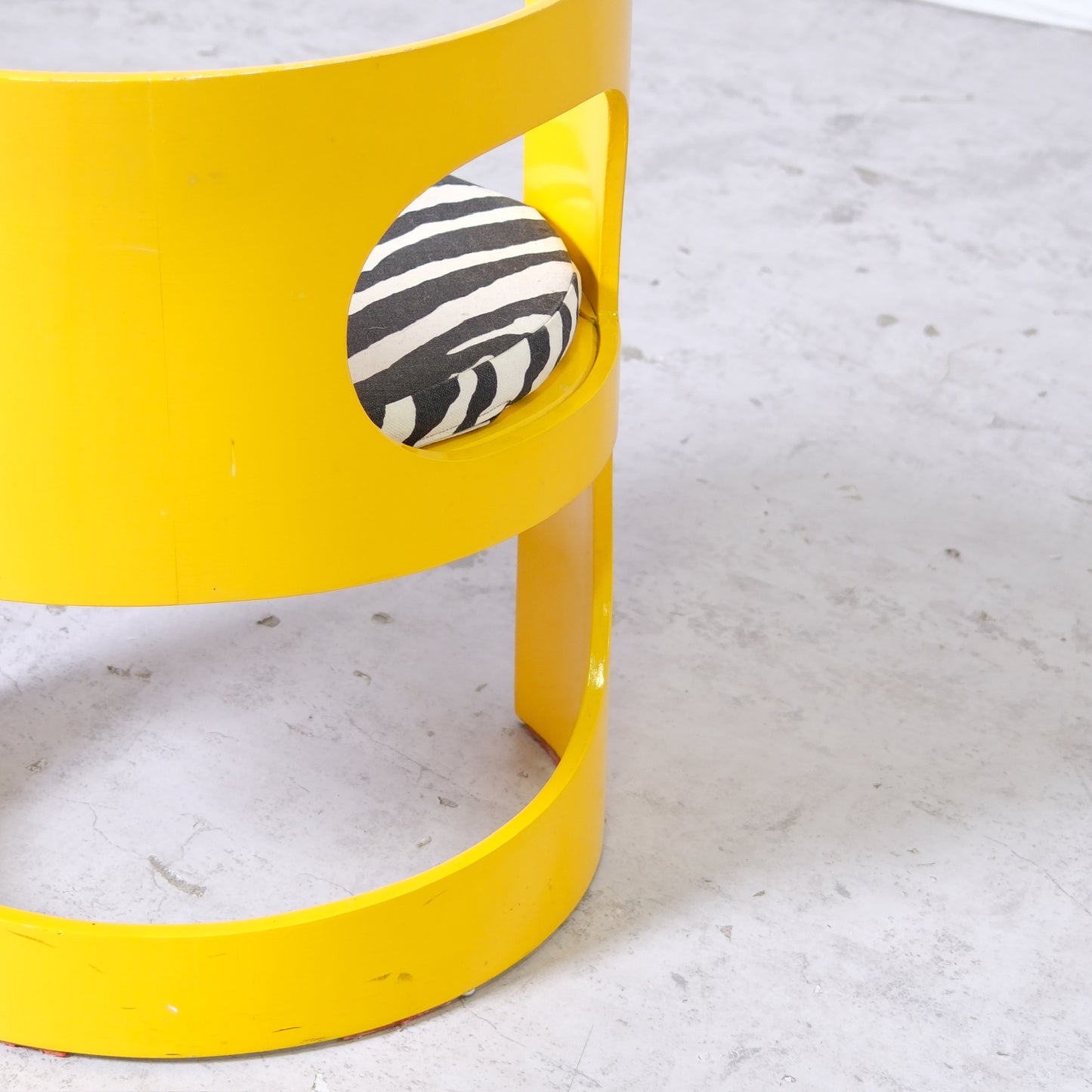 Arne Jacobsen Prepop Dining Set – Yellow, Asko 1970s