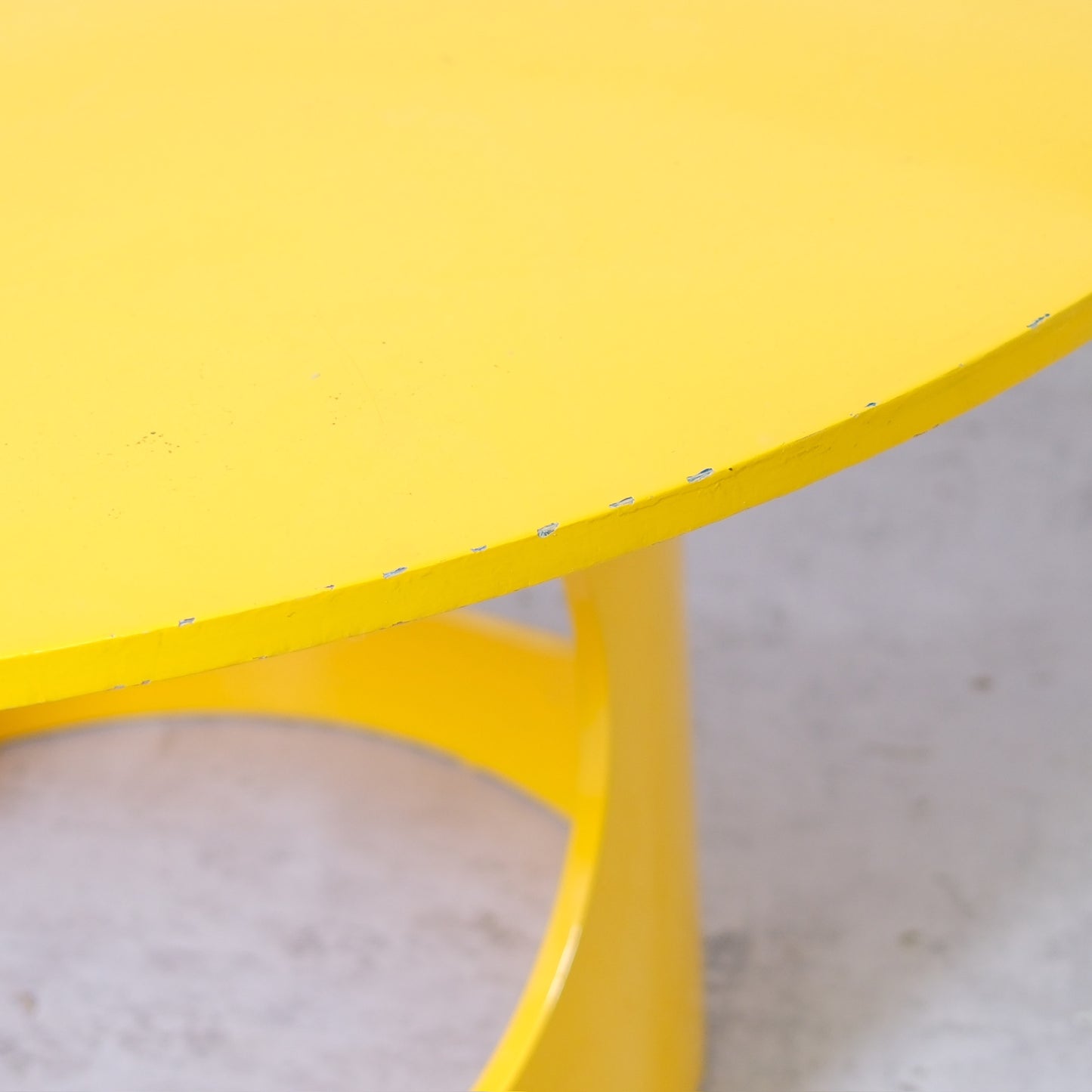 Arne Jacobsen Prepop Dining Set – Yellow, Asko 1970s