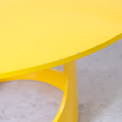 Arne Jacobsen Prepop Dining Set – Yellow, Asko 1970s